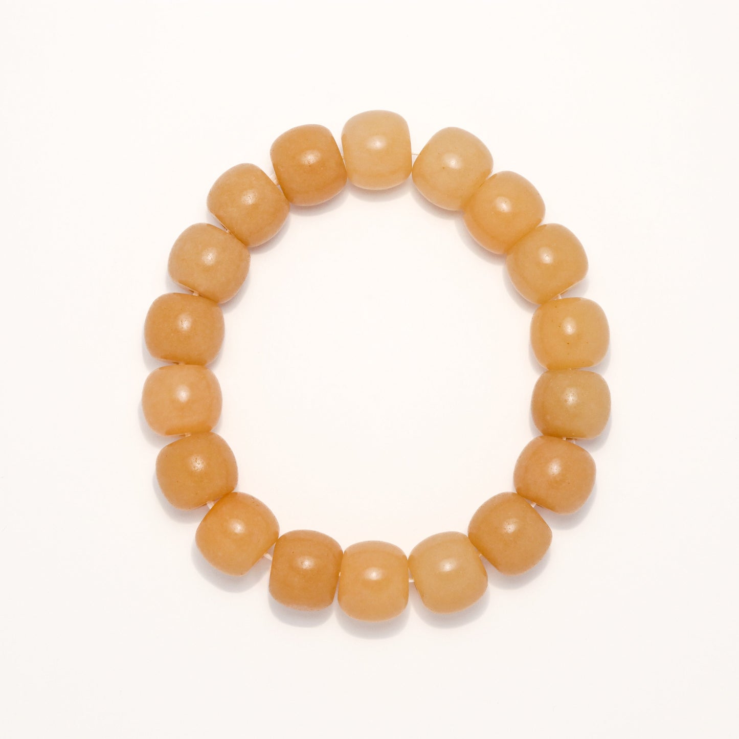 Autumn Tale - She Tai Cui Polished Jade Stone Bracelet