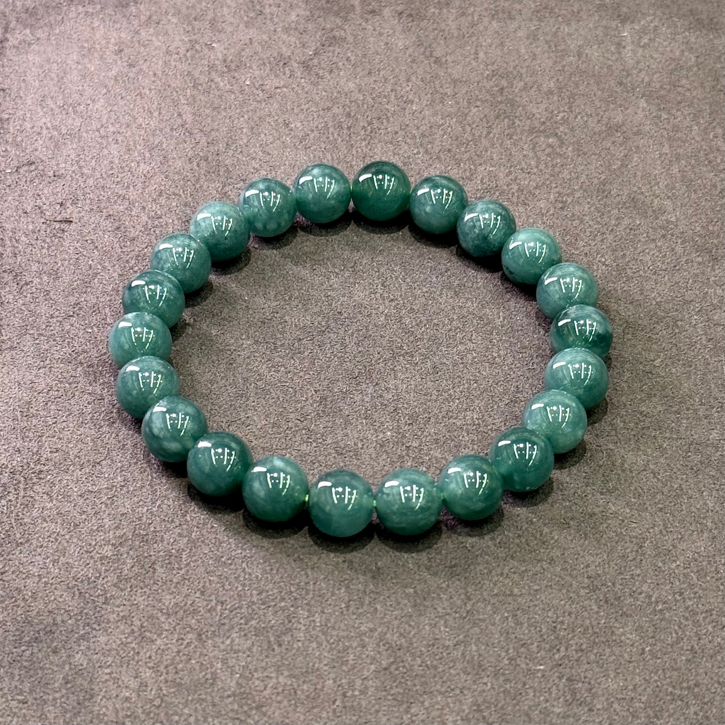 Blue Water Jadeite Bracelet 蓝水翡翠 - Azure Current 澄澜