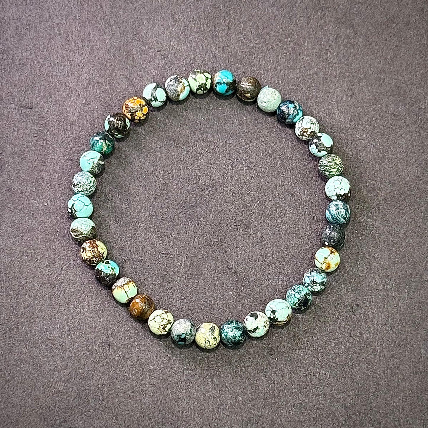 Turquoise Bracelet 绿松石 - Raw Earth Azure 绿野