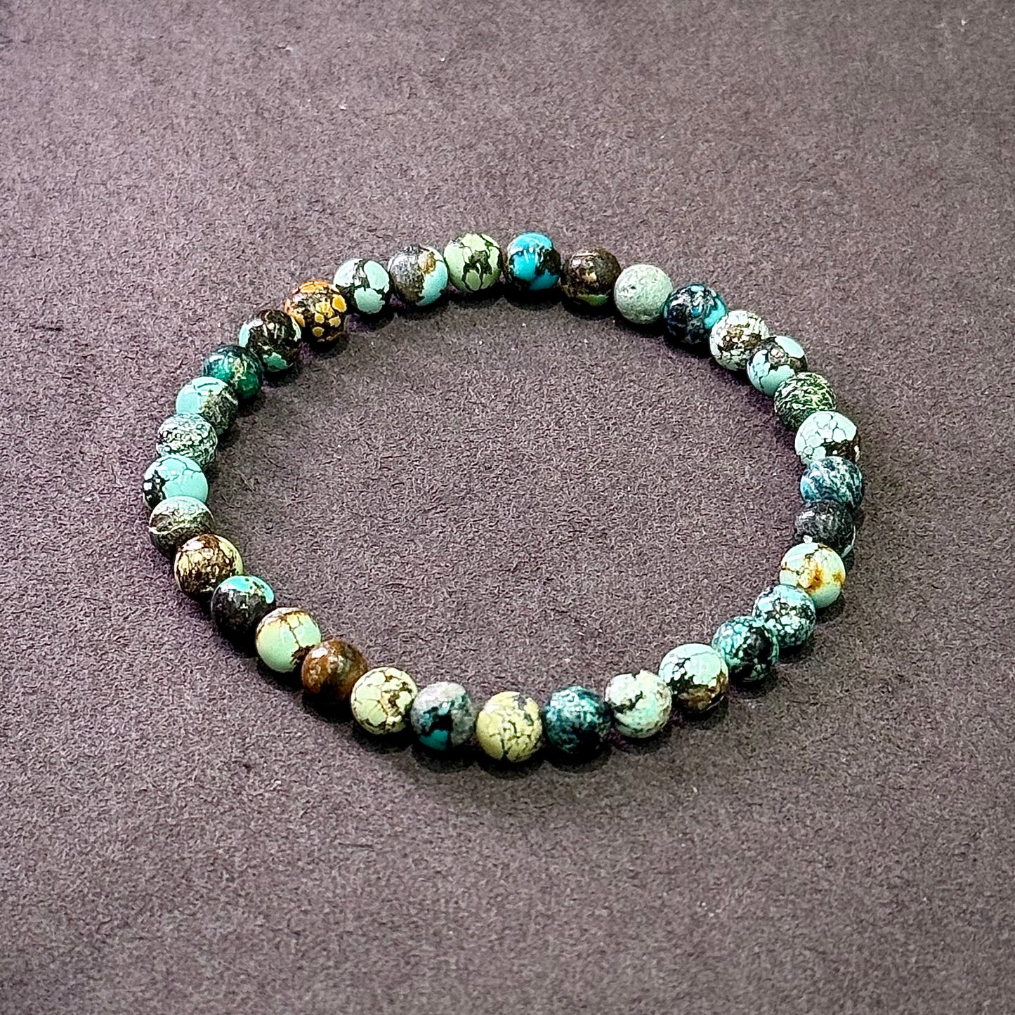 Turquoise Bracelet 绿松石 - Raw Earth Azure 绿野