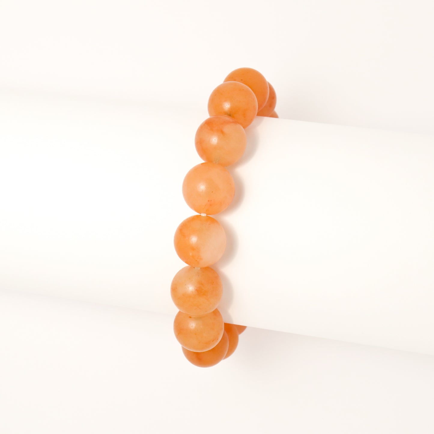 Cherry Season - She Tai Cui Polished Jade Stone Bracelet