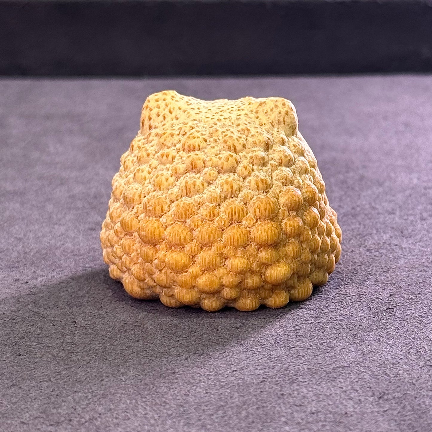 Bamboo Toad Carving 竹子蟾蜍手把件 - Prosperity Guardian 竹福金蟾