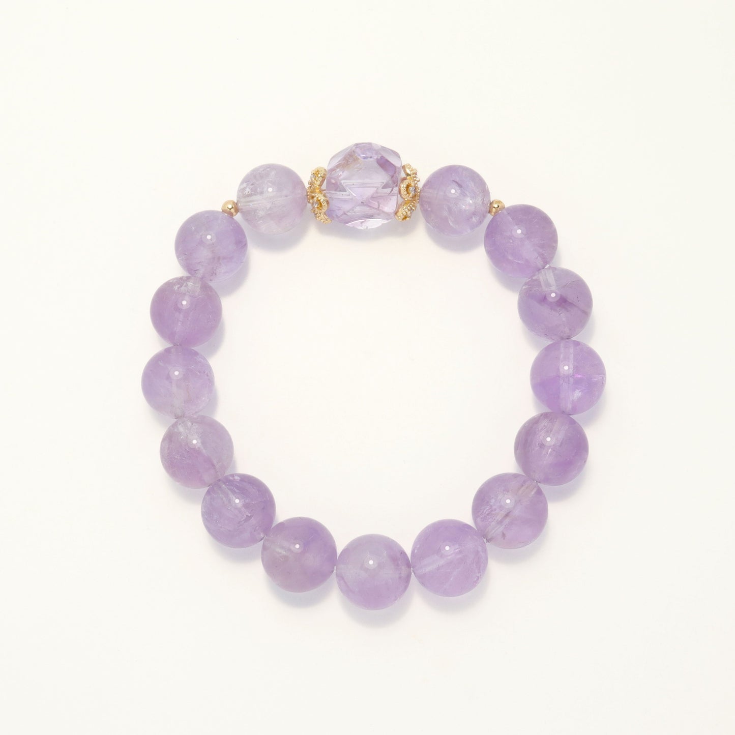 Irregular Love - Lavender Amethyst Bracelet