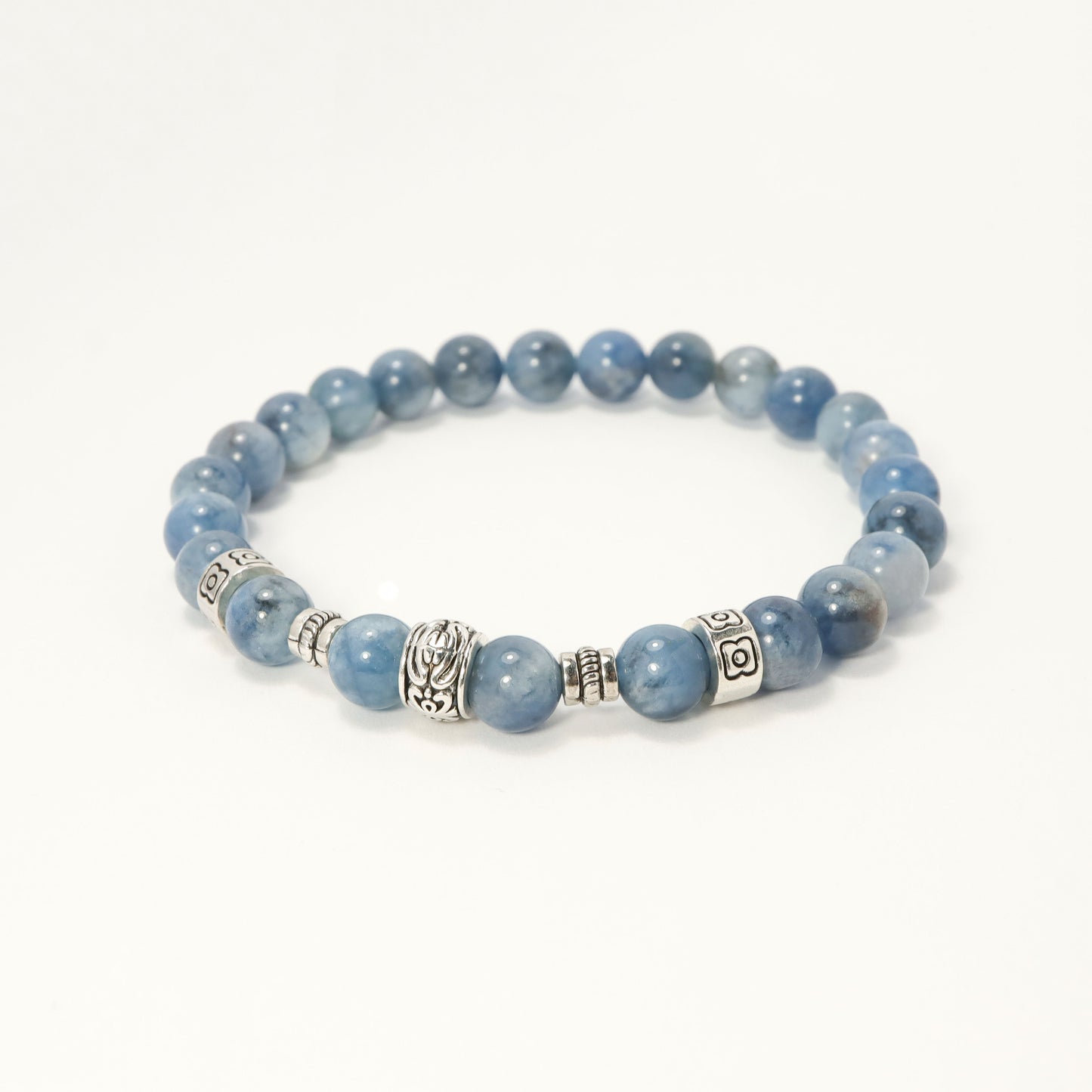 Guardian of the Blue Sea - Aquamarine Bracelet For Men