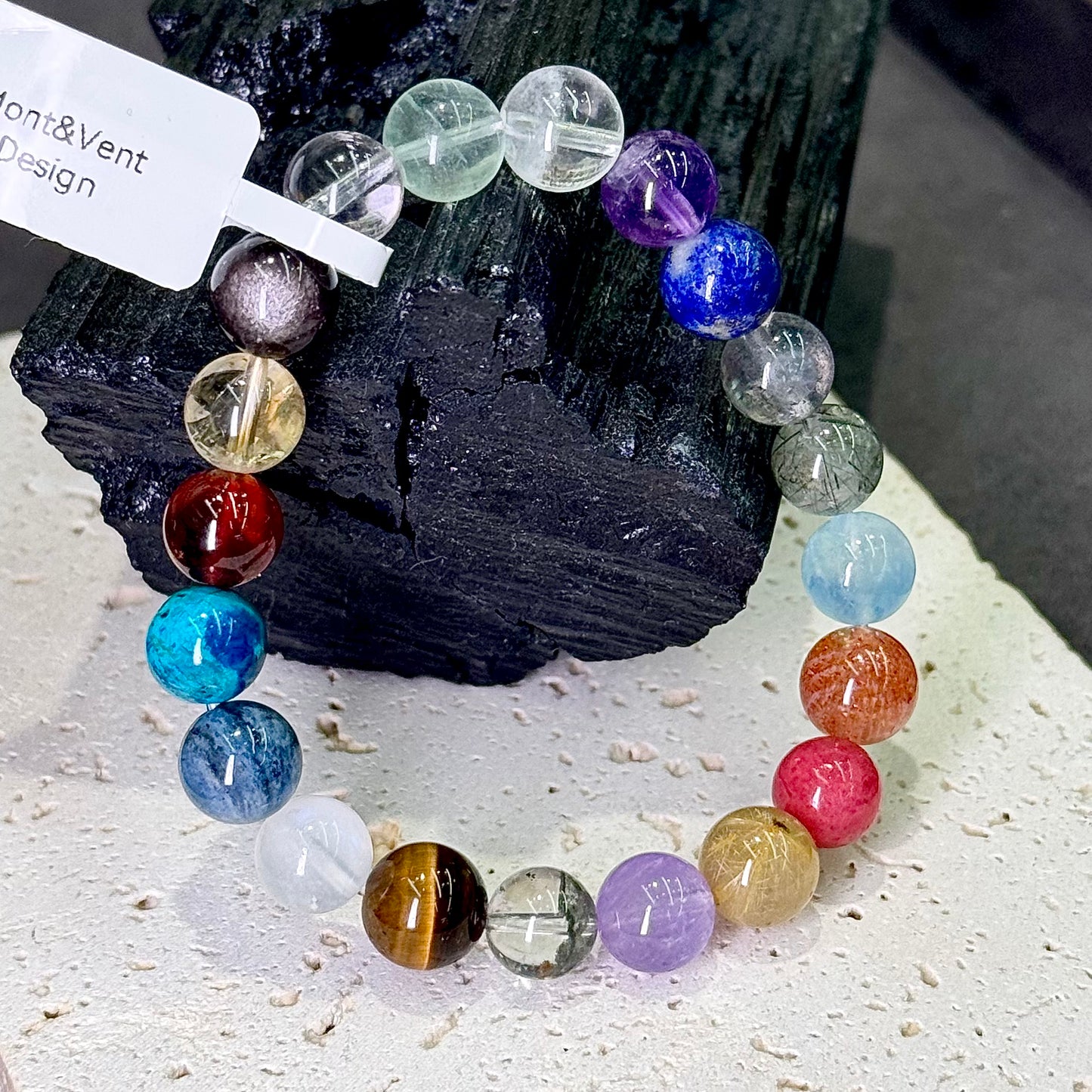 Multi-Gemstone Crystal Bracelet - Celestial Treasure 多宝星辉 🌍✨
