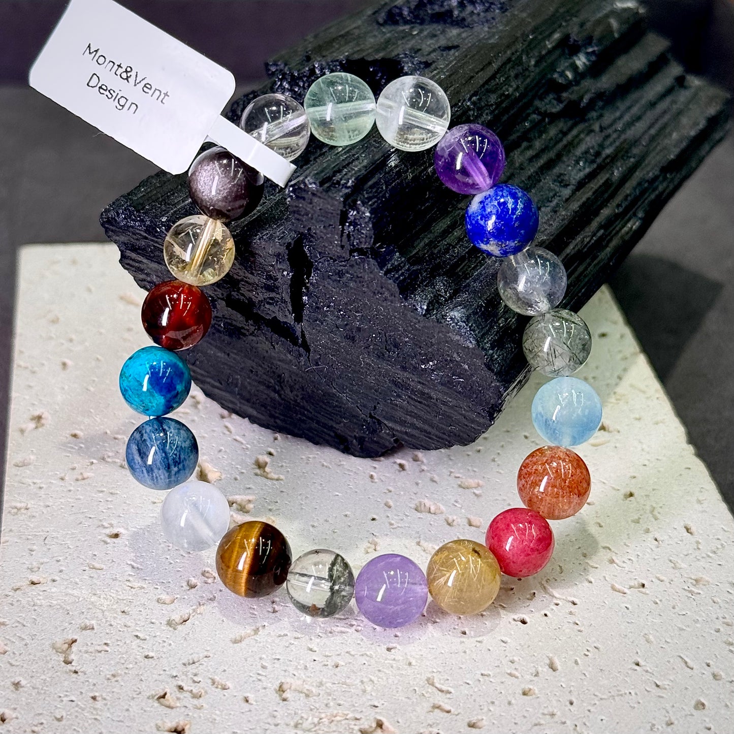 Multi-Gemstone Crystal Bracelet - Celestial Treasure 多宝星辉 🌍✨