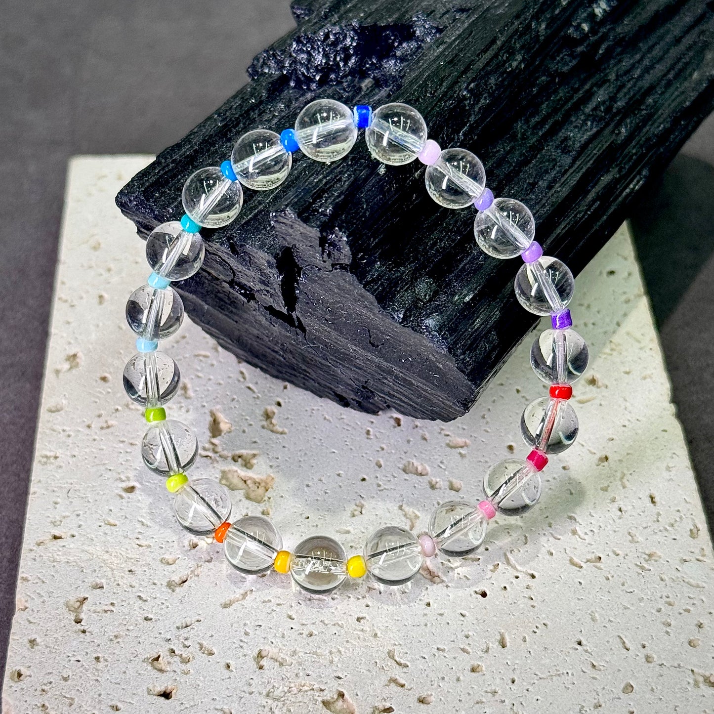 Clear Quartz Bracelet 白水晶 - Crystal Clarity 晶澈 🤍