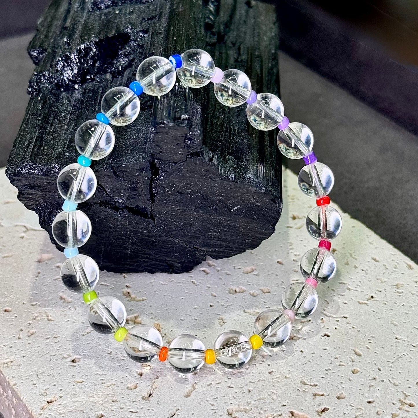 Clear Quartz Bracelet 白水晶 - Crystal Clarity 晶澈 🤍