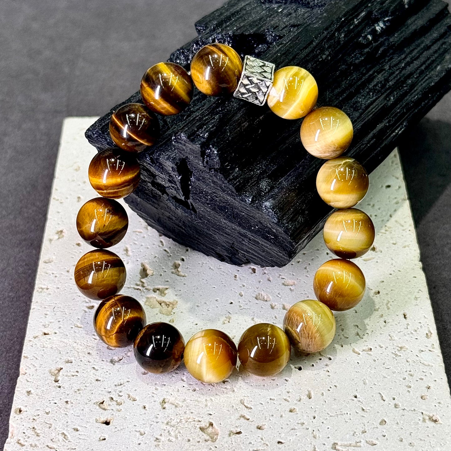 Yellow & Golden Tiger’s Eye Bracelet 黄虎眼石 金虎眼石 - Golden Resolve 金耀之志 🐅✨