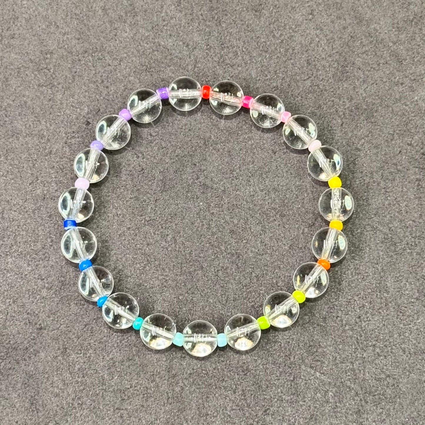 Clear Quartz Bracelet 白水晶 - Crystal Clarity 晶澈 🤍