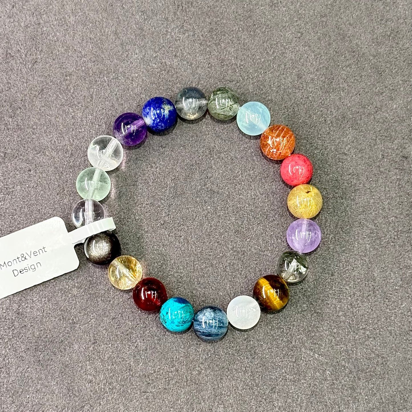 Multi-Gemstone Crystal Bracelet - Celestial Treasure 多宝星辉 🌍✨
