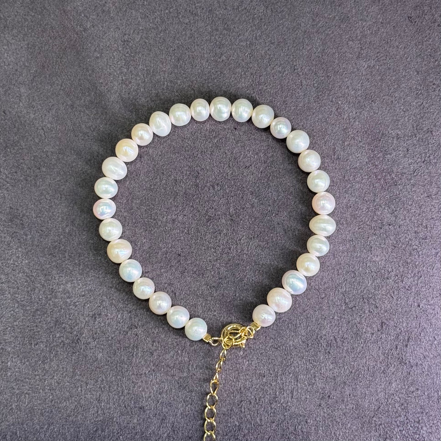 Freshwater Pearl Bracelet 珍珠 - Pure Elegance 珍珠清韵