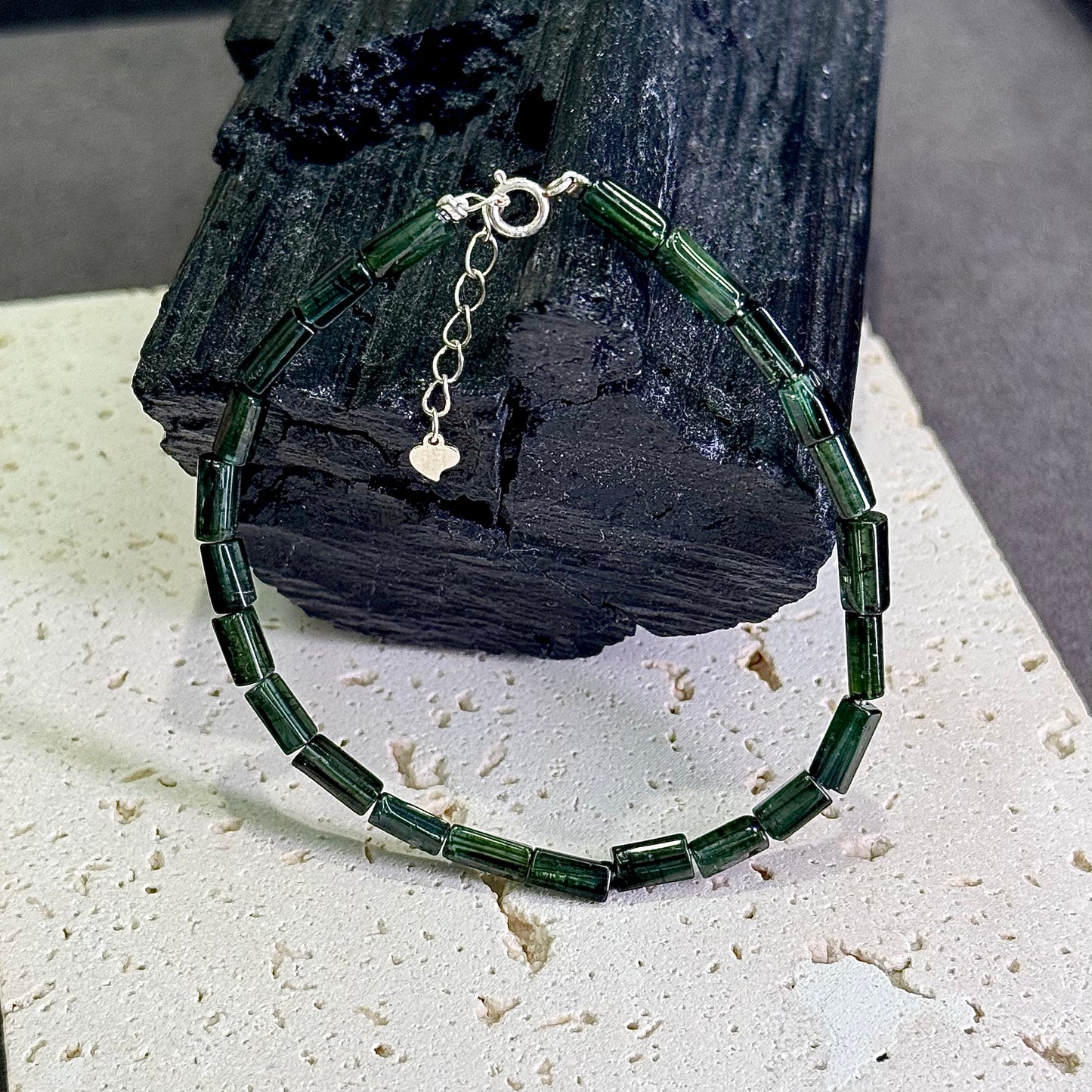 Green Tourmaline Bracelet 绿碧玺 - Emerald Rhythm 碧玺清律