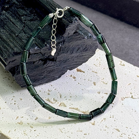 Green Tourmaline Bracelet 绿碧玺 - Emerald Rhythm 碧玺清律
