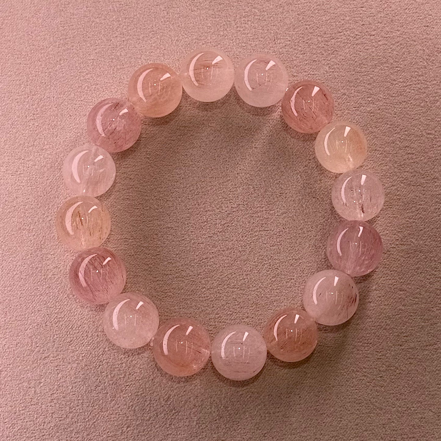 Rabbit Hair Quartz Bracelet 仙子系 彩兔毛 - Crystal Fairy 水晶童话