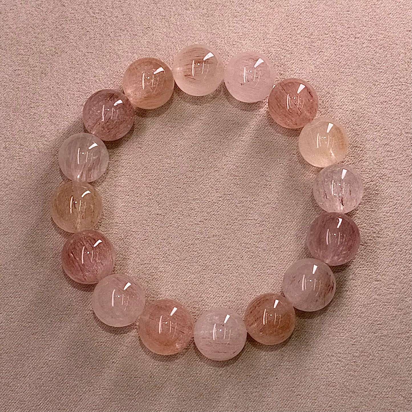 Rabbit Hair Quartz Bracelet 仙子系 彩兔毛 - Crystal Fairy 水晶童话
