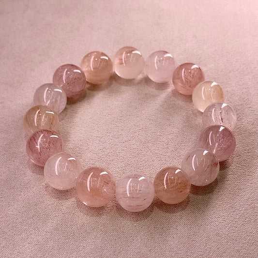 Rabbit Hair Quartz Bracelet 仙子系 彩兔毛 - Crystal Fairy 水晶童话