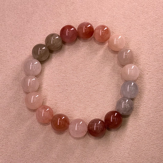 Rabbit Hair Quartz Bracelet 糖果色油画体 彩兔毛 - Candy House 糖果屋 B