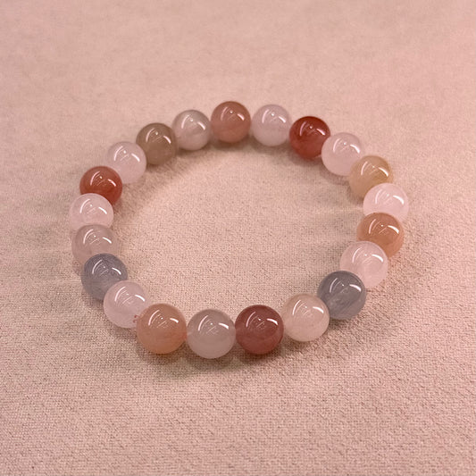 Rabbit Hair Quartz Bracelet 糖果色 果冻体 彩兔毛 - Fruit Hard Candy 水果硬糖 B