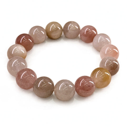 Cat-Eye Jelly Rabbit Hair Quartz Bracelet 猫眼果冻体 彩兔毛 - Tea Jelly 湿漉漉茶冻
