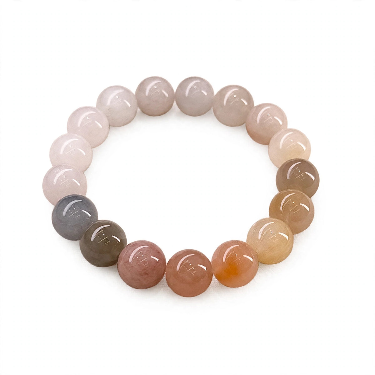 Rabbit Hair Quartz Bracelet 渐变糖果色 果冻体 彩兔毛 - Gradient Rock Candy 渐变冰糖