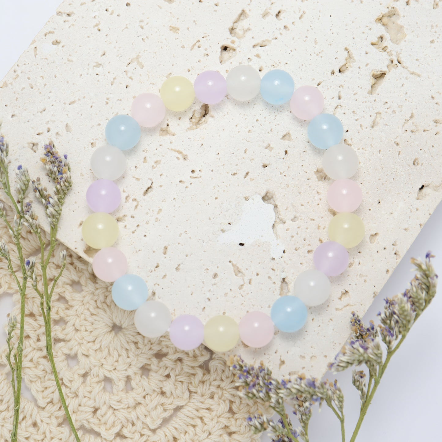 Wonderland - Morganite Gemstone Bracelet