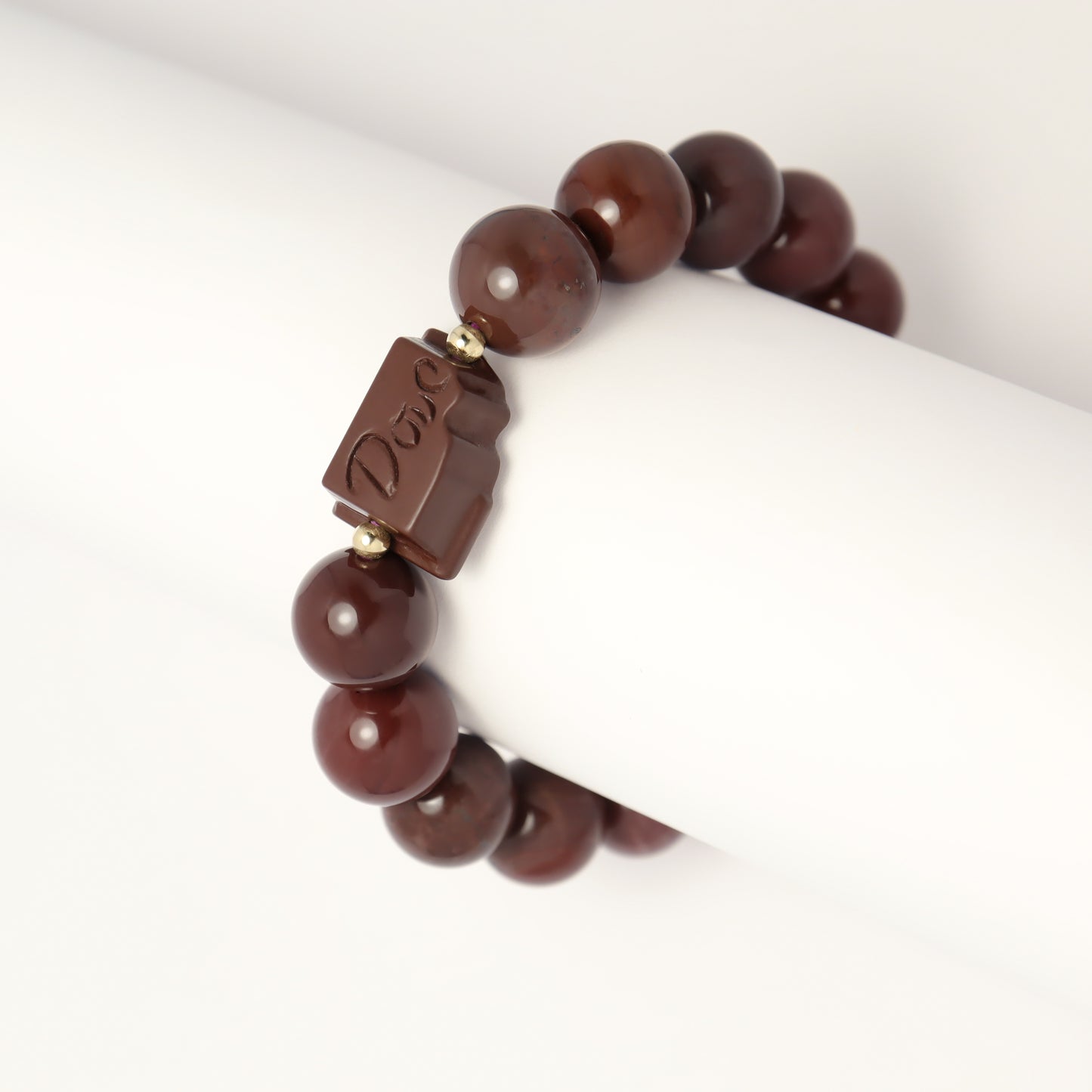 Chocolate Lover - Alashan Agate Bracelet (Female & Male)