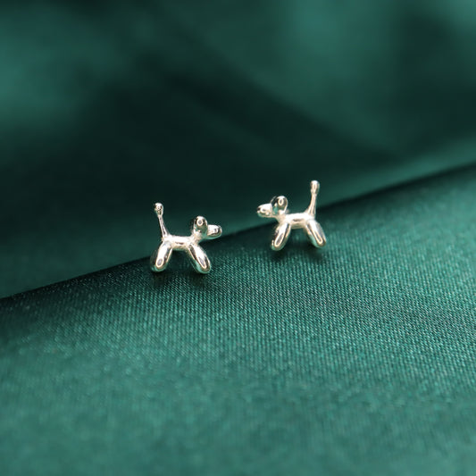 Caniche Poodle - S925 Sterling Silver Stud Earrings