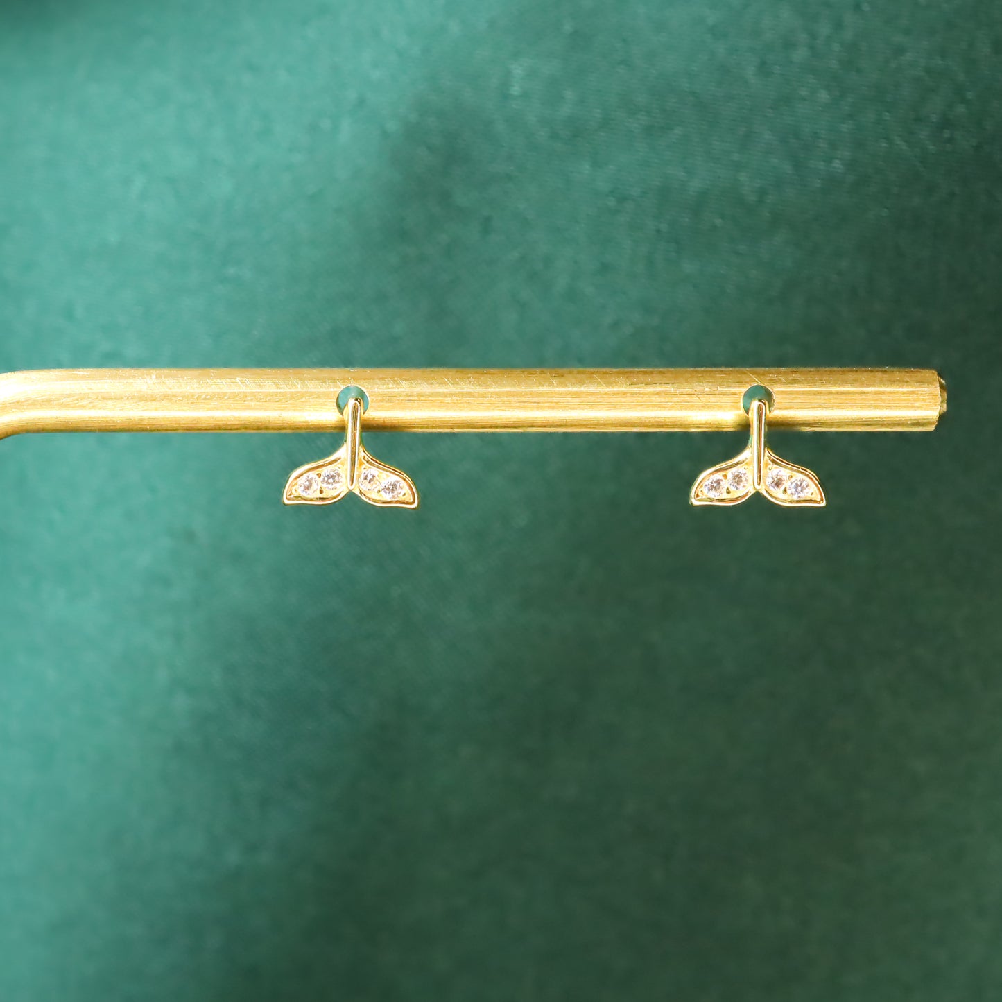 Mermaid Tail - S925 Sterling Silver Stud Earrings