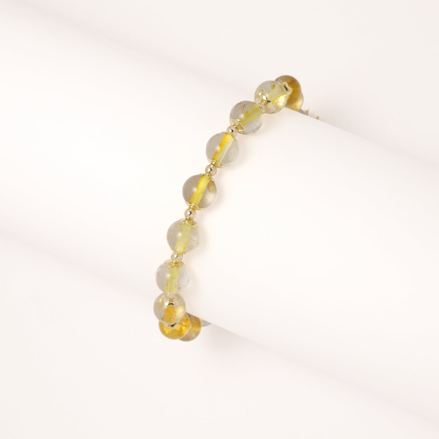 Golden Summer - Rutilated Quartz Crystal Bracelet