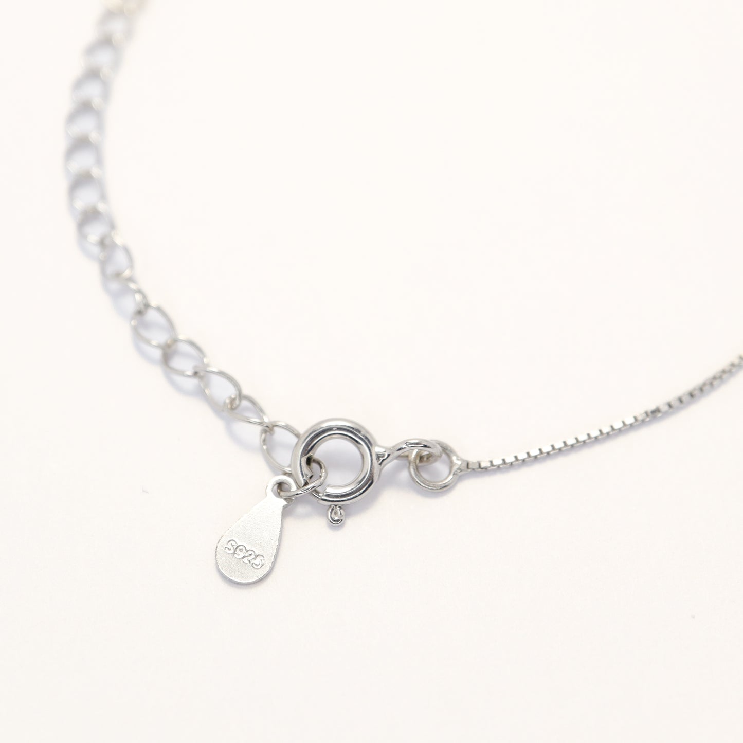 Fortune Bamboo - S925 Sterling Silver Necklace (Color: Silver)