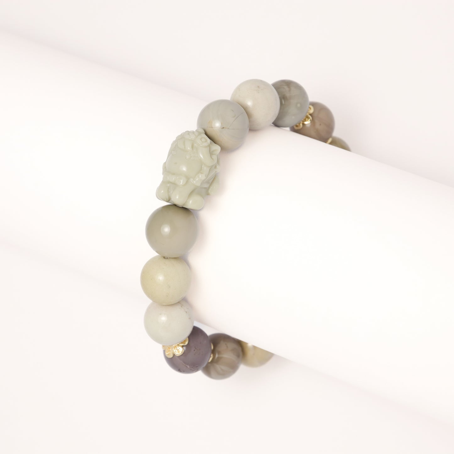 Unicorn - Macaroon Alashan Agate Bracelet