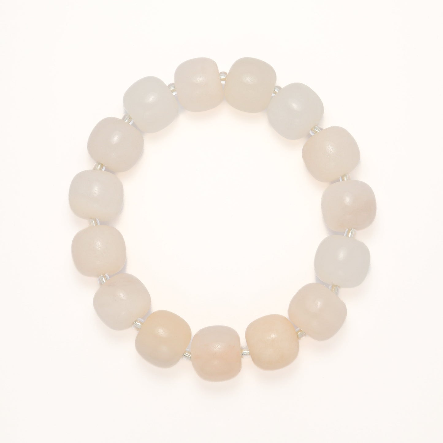 Lychee White - She Tai Cui Jade Bracelet