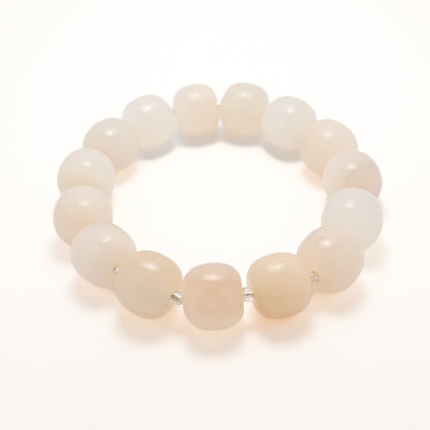 Lychee White - She Tai Cui Jade Bracelet