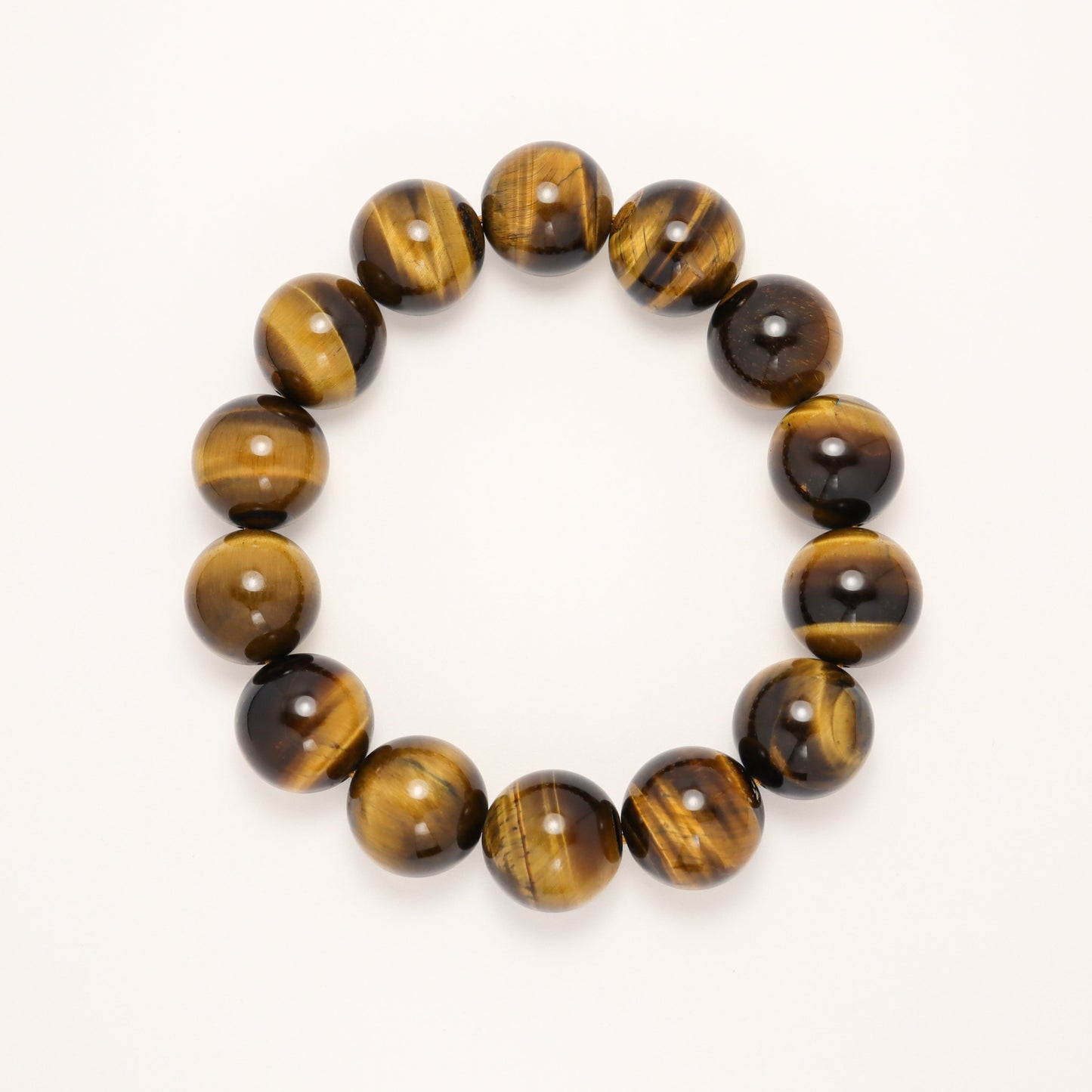 Mountain King - Yellow Tiger Eye Stone Bracelet