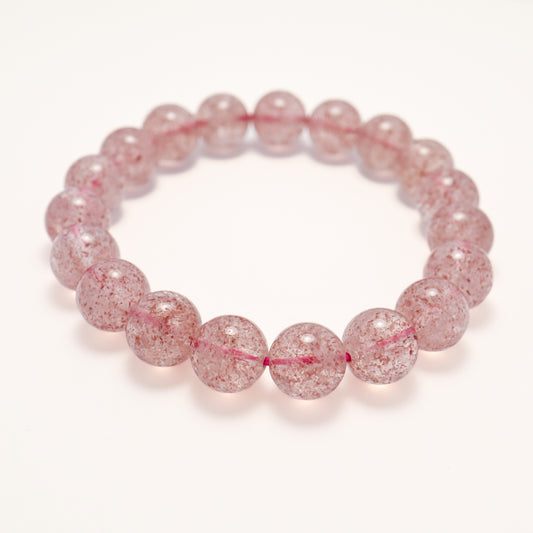 Pink Romance - Strawberry Quartz Bracelet