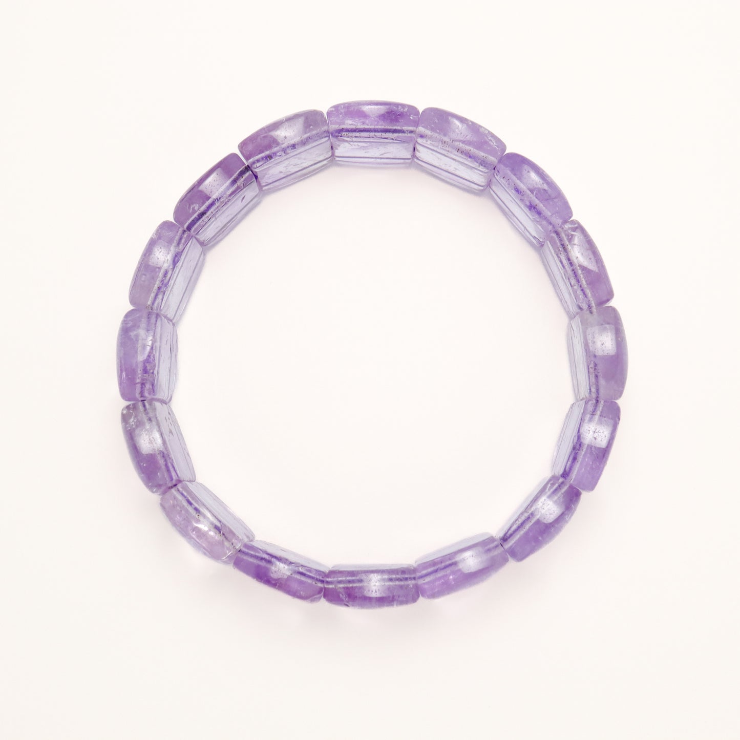 Angle Blessing - Lavender Amethyst Cube Bracelet
