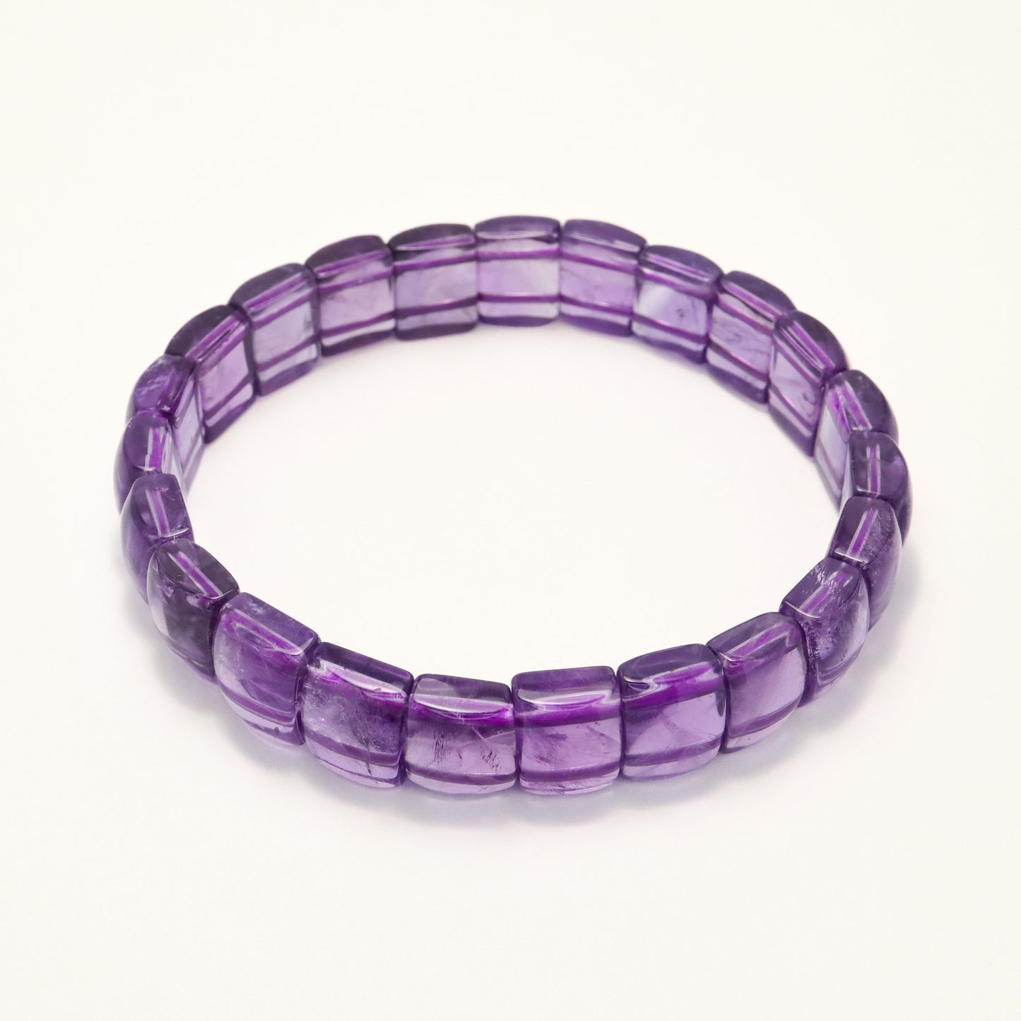 Purple Fairy - High Quality Amethyst Cube Bracelet
