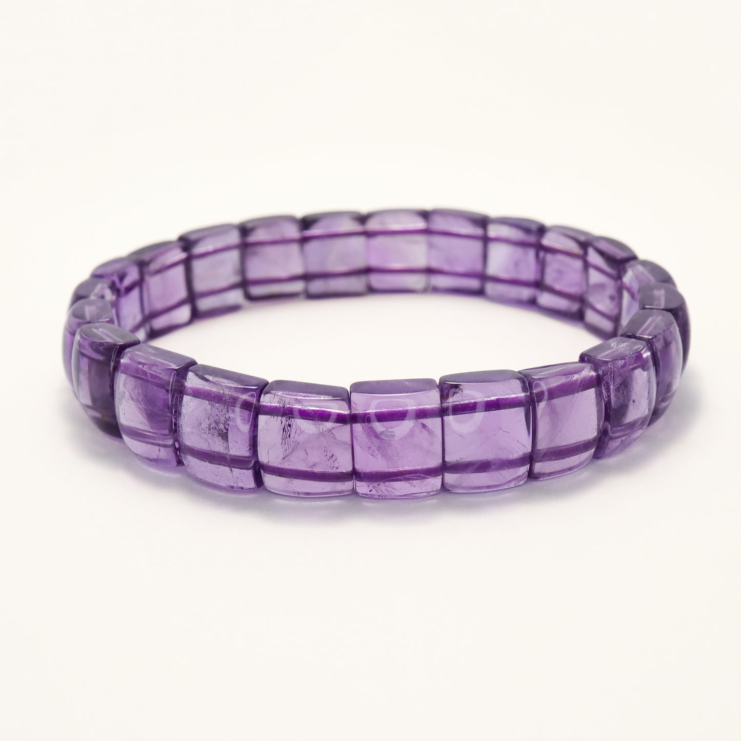 Purple Fairy - High Quality Amethyst Cube Bracelet