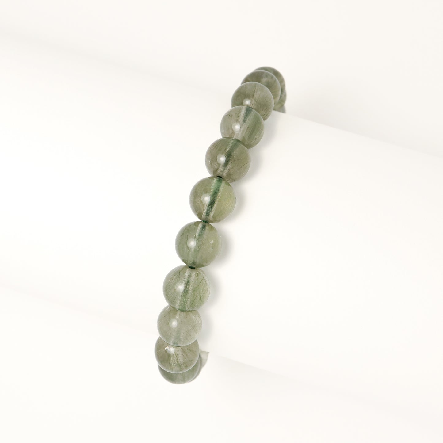 Career Green Light - Green Rutilated Quartz Bracelet