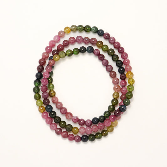 Fortune Pure & Life - 3 Row Tourmaline Bracelet