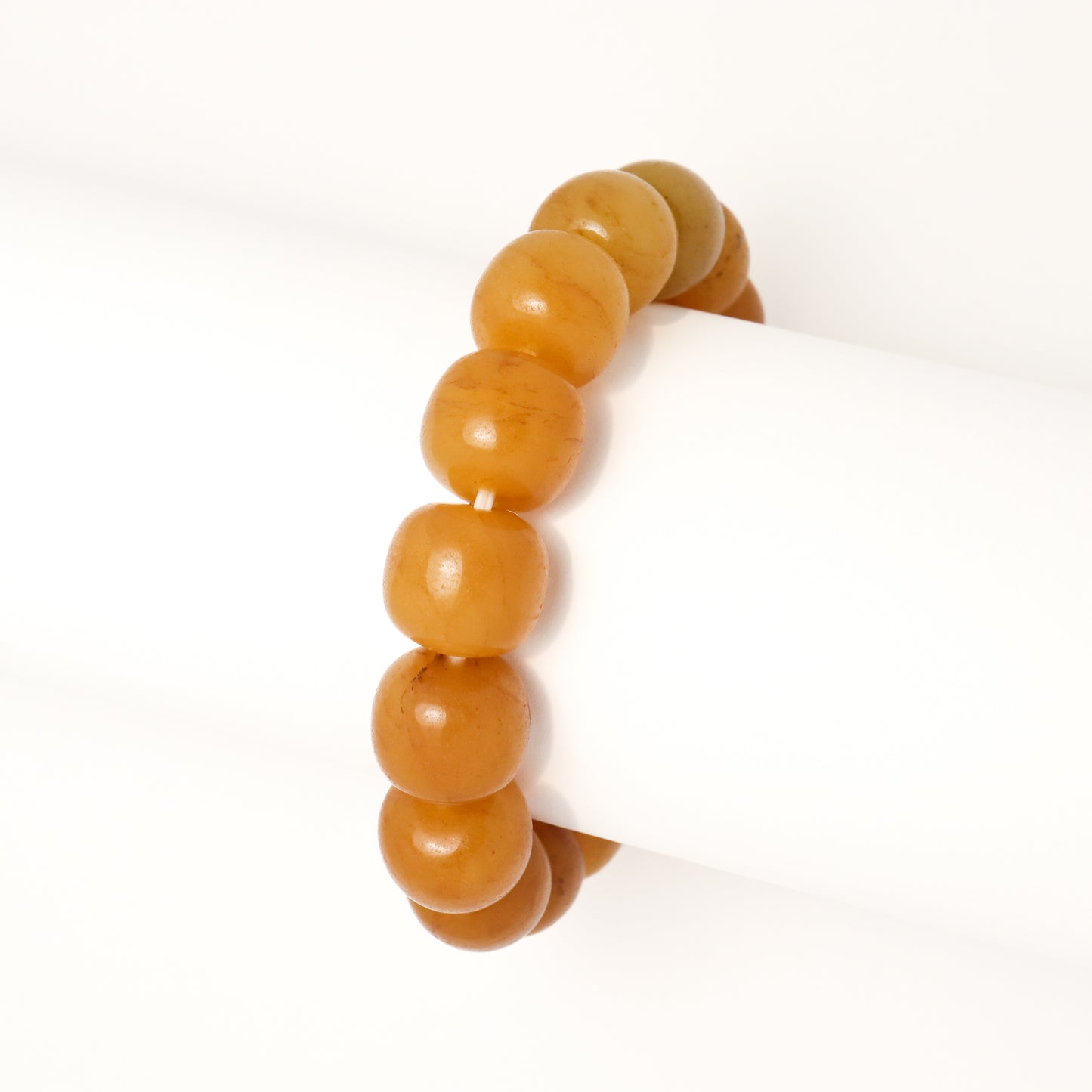 Maple Leaf - She Tai Cui Jade Bracelet