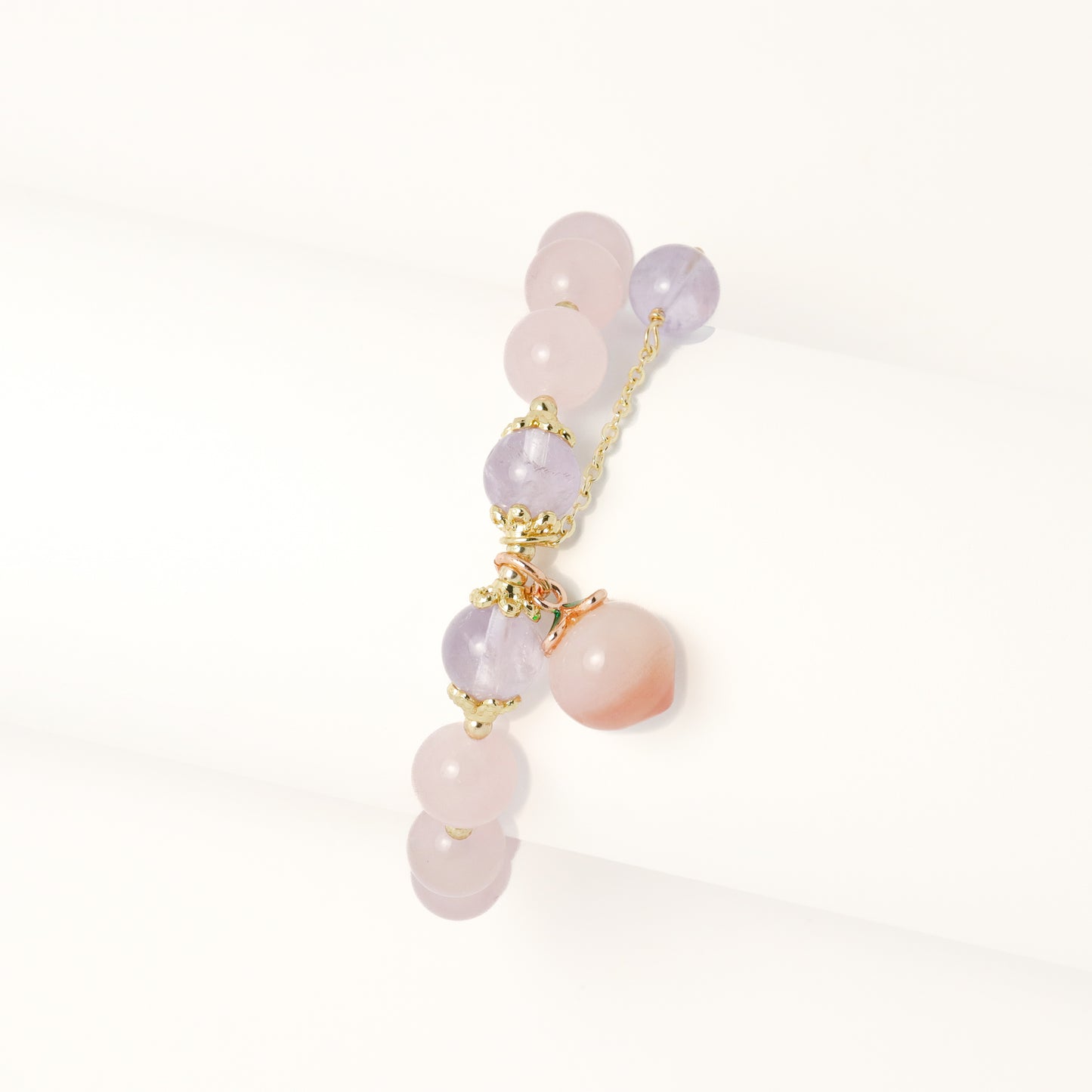 You R My Fate - Rose Quartz & Lavender Amethyst Bracelet